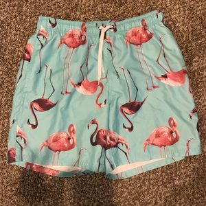 Cute men’s swim trunks.